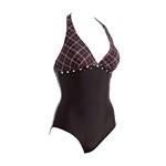 Salming Kelly Swimsuit. Snygg baddräkt från Salming. Baddräkten har knytning i nacken.


