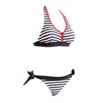 Salming Aisha Halterneck Bikini. Snygg bikini från Salming. Salming bikiniöverdel i halterneck modell. Tillhörande Salming trosor i brief modell...